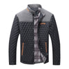 Elegant black Winter's Whisper jacket with silk lining and button-down closure.