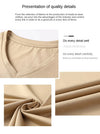 Comfortable men's v-neck shirt in luxury fabric
