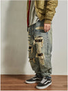 Model demonstrating freedom of movement in Rebel Spirit Distressed Jeans during outdoor activities.