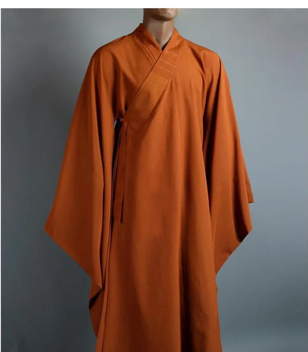 Cultural meditation attire in soft hues, crafted for comfort and mindfulness.