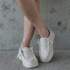 Breathable men's slip-on loafers in versatile solid pattern
