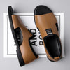Stride Easy sandals for men displaying refined leather craftsmanship