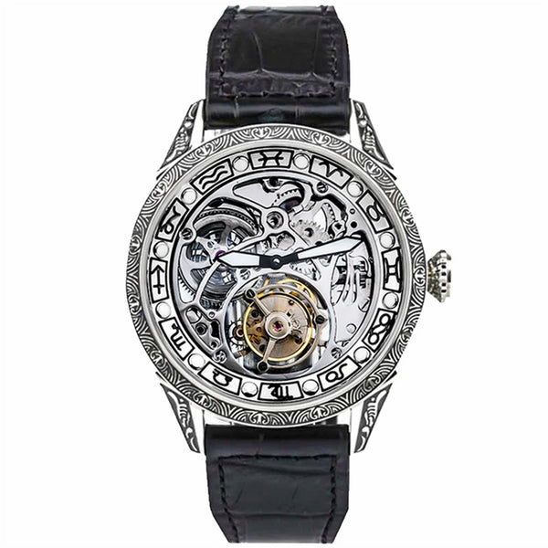 Timepiece of Triumph submerged in water, demonstrating its waterproof capabilities.