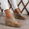 Versatile wedge sandals featuring shallow design and comfortable fit