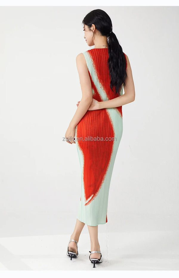 Elegant casual dress designed for effortless charm and style.