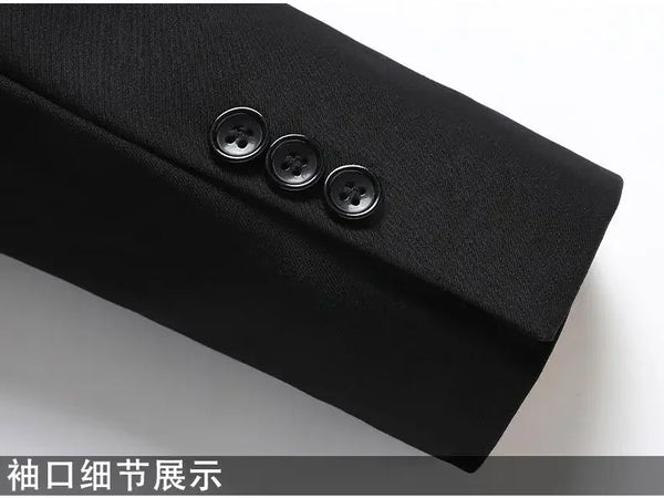 Men's business suit set with a polished look, crafted for elegance.