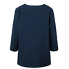 Elegant long sleeve office blouse for women, double-breasted, slim fit, versatile for business attire in various colors.