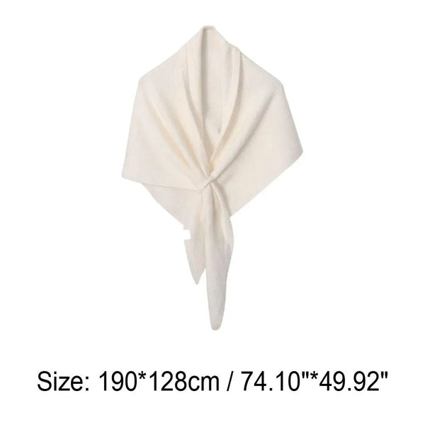 Fashion-forward women's scarf shawl made from premium wool blend.