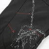 Windproof fleece-lined pants designed for mountain hiking and trekking