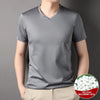 Elegant silk whisper v-neck for everyday style