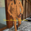 Rich polyester blend suit designed for comfort and elegance.