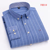 Oxford Confidence Shirt in white with subtle patterns for added style.