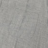 Button-front cotton-linen shirt with clean solid pattern and classic collar