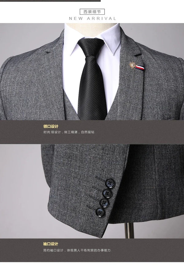 Flat-front pants styled with a casual shirt for business casual look.
