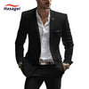 Elegant white summer suit for men, slim fit, notch lapel, perfect for weddings and business events, crafted from premium wool