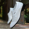 Elegant Men's Italian Leather Dress Moccasins