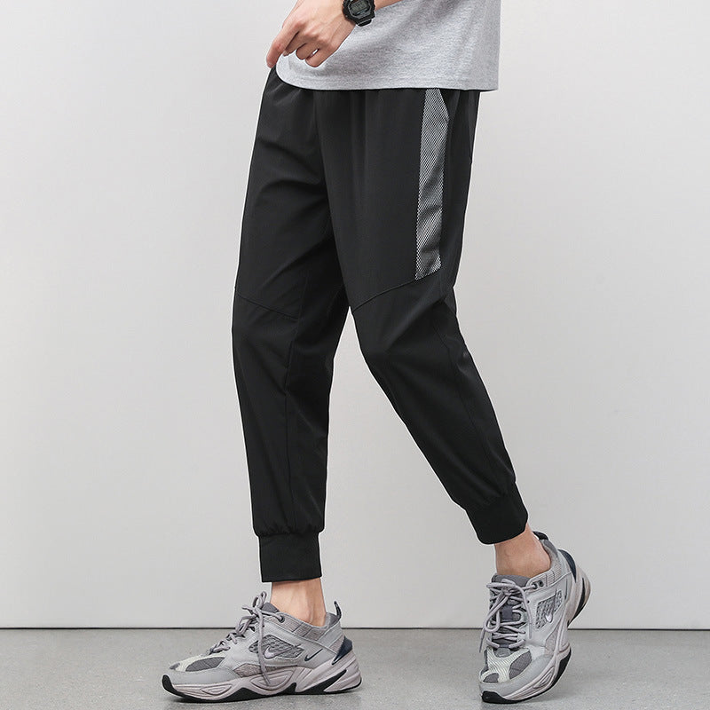 Chic Casual Drawstring Tapered Cropped Pants in Quality Fabric - Comfortable, Stylish Cropped Pants for Chic College Fashion - M-5XL Sizes