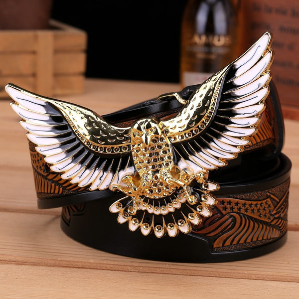 Western Leather Personality Belt in Various Colors and Lengths