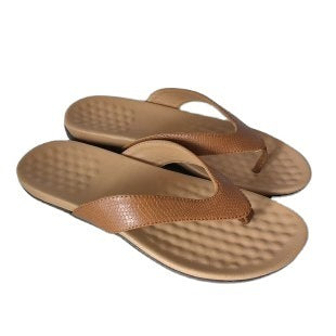 Comfortable Plus Size Fashion Flip Flops Sandals in White, Black, Light Brown - Herringbone Toe - PU Material - Rubber Sole - Women's Beach Footwear.