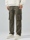 Men's Vintage Bound Leg Casual Pants with Micro-Elastic Fabric in Multiple Sizes - USA Trendy Fashion
