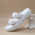 Women's Double Buckle Beach Sandals - Non-slip EVA Slippers