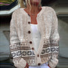 Women's Chic 3D Printed Cardigan, Knitted Coat - Versatile Comfort Fashion