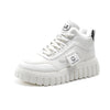 Women's High-Top Fleece-Lined Sneakers in Brushed Khaki