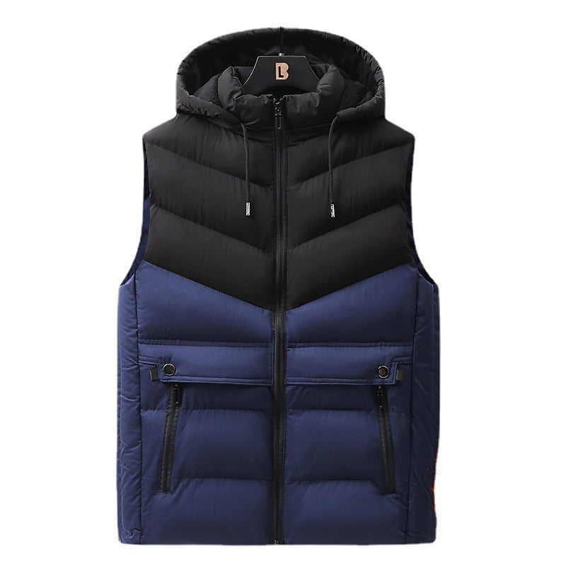 Men's Fashion Down Cotton Coat Vest