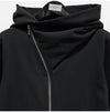 Unisex Hooded Zip Sweater Coat in Various Colors - Cotton Comfort Wear for All Seasons - Cardigan Style with Unique Inclined Zip *SEO optimized*