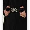 Premium Double-layer Cowhide Belt with Unique Alloy Buckle - Black Leather Fashion Accessory - Men's and Women's Unisex Style