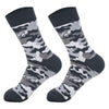Breathable Nylon Outdoor Sports Socks for Hiking, Cycling & Skiing - Multicolor Unisex Mid-Calf Socks.