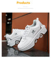 Unisex White Heelys Roller Skates - Dual-Use Fun Gear