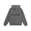 Chic Couple's Tape Print Zip-Up Hoodie in Classic Colors
