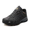 Men's Leather Non-Slip Hiking Shoes - Breathable & Stylish Option for Mountain Adventures