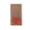 Premium Women's Winter Cashmere Scarf in Green, Red & Purple - Jacquard Detailing, Warm Wool Blend - Autumn & Winter Fashion Accessory