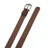 Chic Women's Nylon Weave Belt with Alloy Pin Buckle in Multiple Colors. Comfortable and Stylish Waistband Accessory.