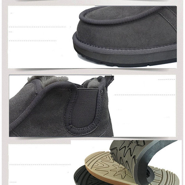 Cozy Snow-Ready Cotton Shoes with Enhanced Grip in Chocolate for Winter Styling