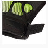 LED Illuminated Fingerless Outdoor Adventure Gloves in Black - Perfect for hiking, biking, camping, and more. Unisex sizes available.