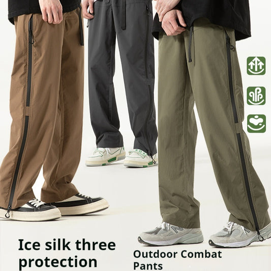 American Leisure Cargo Tactical Pants, Velvet Texture, Elastic Fabric, Outdoor Adventures