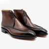 Handcrafted Men's Leather Boots with Cowhide Soles - Custom Colors, Comfort Fit, Durable, Full-Grain Leather, Stylish & Quality Craftsmanship.