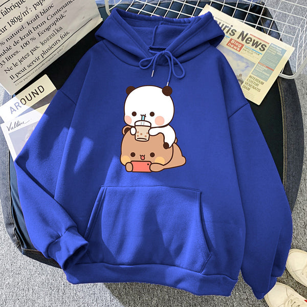 Trendy Bubu & Dudu Women's Graphic Hoodies