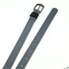 Women's Nylon Weave Belt Alloy Pin Buckle - Chic & Durable Fashion Accessory Forest Green.