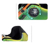 Vibrant Unisex Cycling Shoes - Rainbow Colors High Visibility Comfort Fit Breathable Multi-color Urban Trail Gear.