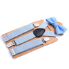 Kids' Adjustable Polka Dot Bow Tie and Suspenders Set - Trendy, Chic, Unisex Style Statement for Fashionable Children's Wardrobe