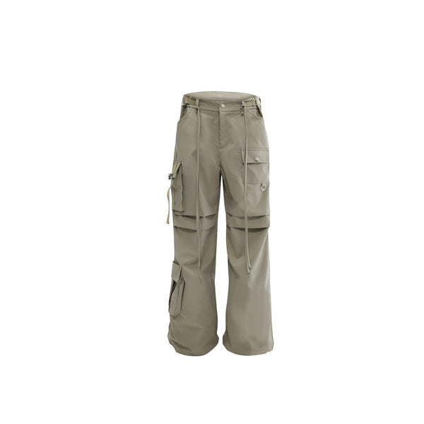 Casual Hooded T-Shirt and Cargo Pants Set for Summer Fashion. Casual Duo-Outfit with deconstructed stitching design.