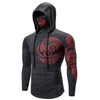 Urban Punk Hooded Suit in Blended Cotton | Long Sleeve Streetwear Fashion | Trendy Urban Punk Outfit | Street Style Clothing