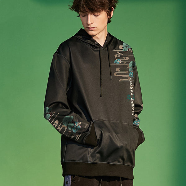 Traditional Guan Yu Chinese Hoodie | Eastern Style Unisex Sweatshirt