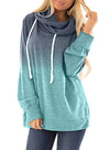 Chic Dual-Tone Women's Hoodies - Stylish & Comfortable Casual Fashion.