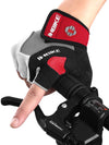 Sports Fitness Half Finger Gloves with Gel Padding and Breathable Mesh - Universal Fit for Weightlifting, Cycling - Sizes S to 2XL