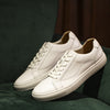 Premium Cowhide Leather Casual Shoes in Colorful Design for Men